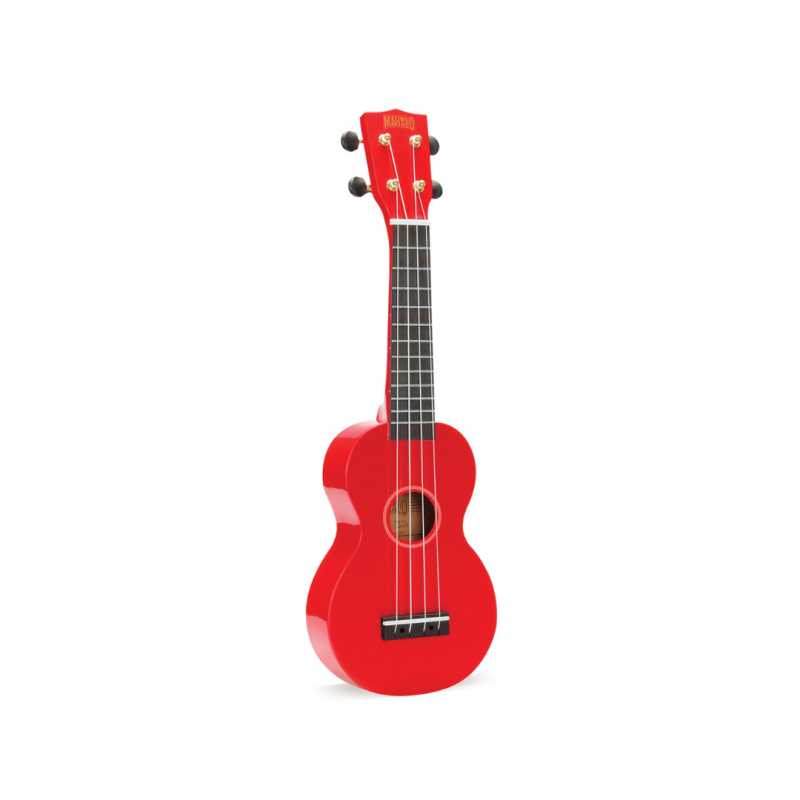 Mahalo Ukulele Rainbow Series Soprano - Red