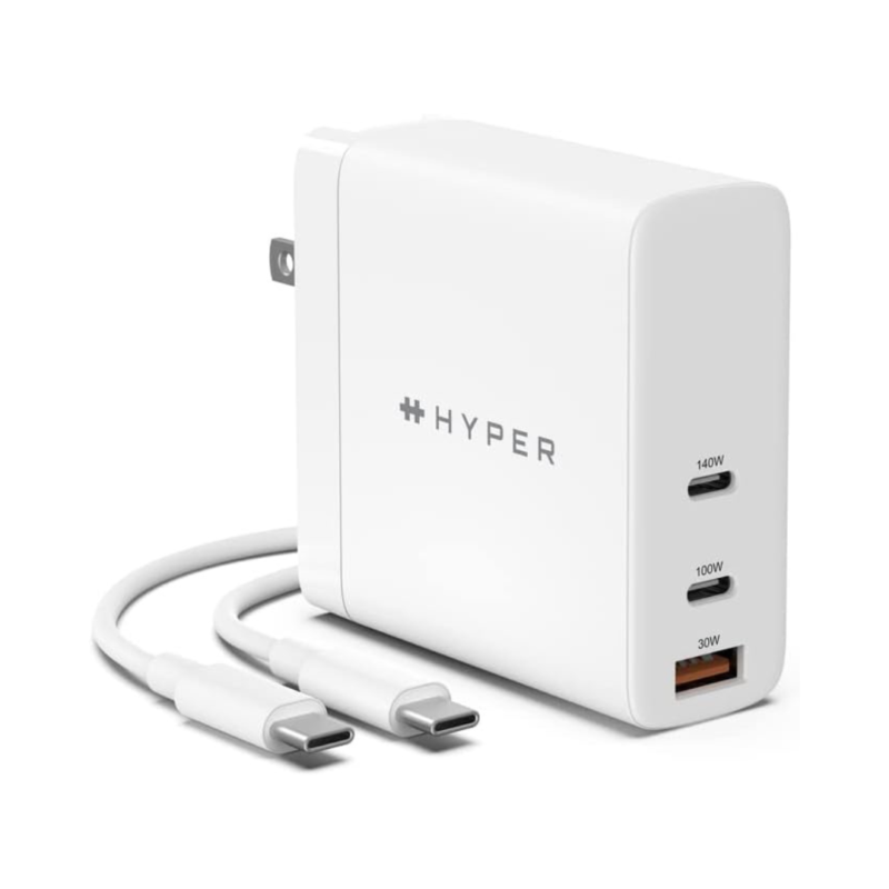 Hyper HyperJuice 140W PD 3.1 USB-C Charger with Adapters - Image 2