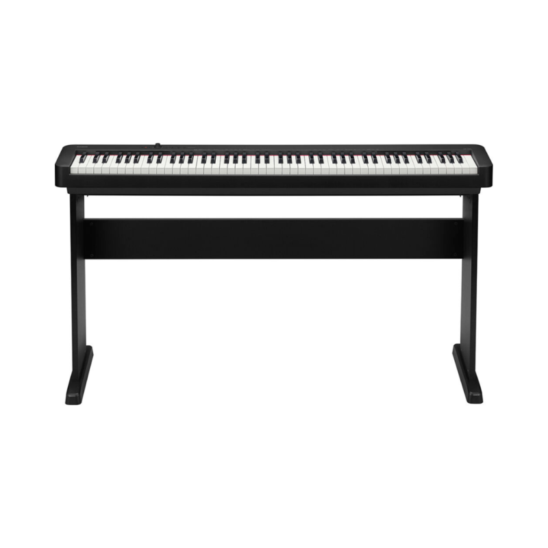 Casio CS-46 Wooden Digital Piano Stand for CDP Series - (Black) - Image 2