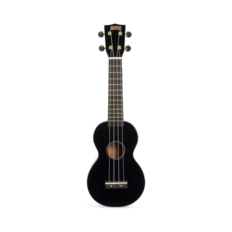 Mahalo Ukulele Rainbow Series Soprano - Black - Image 2
