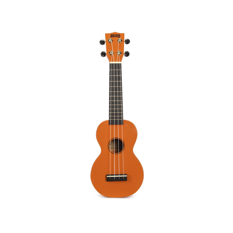 Mahalo Ukulele Rainbow Series Soprano - Orange - Image 2