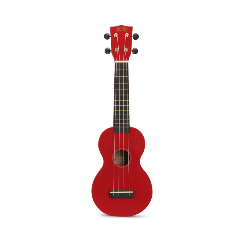 Mahalo Ukulele Rainbow Series Soprano - Red - Image 2