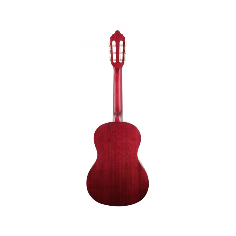 Valencia Classical Guitar 200 Series 1/2 Size (Red) - VC202TWR - Image 3