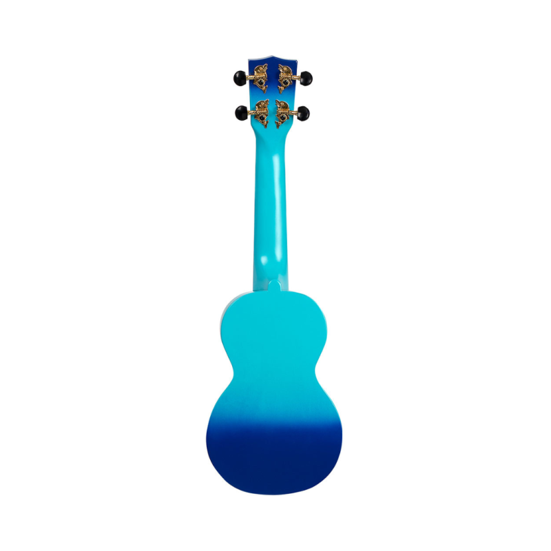 Mahalo Ukulele Designer Series Hawaii Blue Burst - Image 3