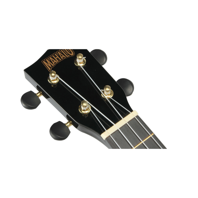 Mahalo Ukulele Rainbow Series Soprano - Black - Image 5