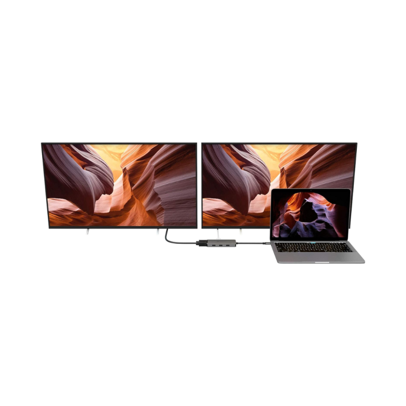 Adam Elements CASA Hub A08 USB-C 3.1 8-in-1 Port Hub - (Grey) - Image 5