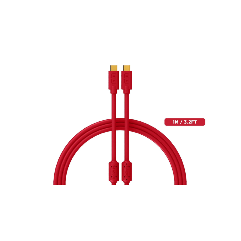 DJTT - Chroma Cables USB C To C (Red)