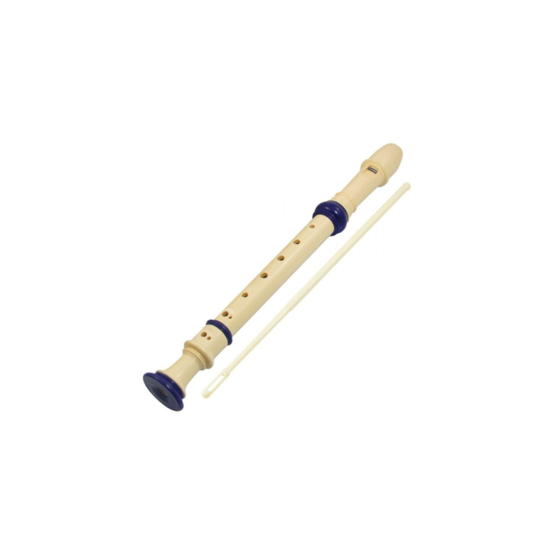 CPK Plastic 8 Holes Soprano Recorder Flute (Beige) - RCD95