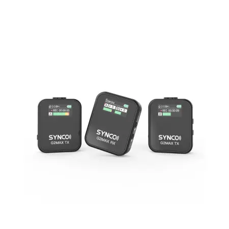 Synco G2A2 MAX BK Digital 2.4ghz Wireless Microphone - Black