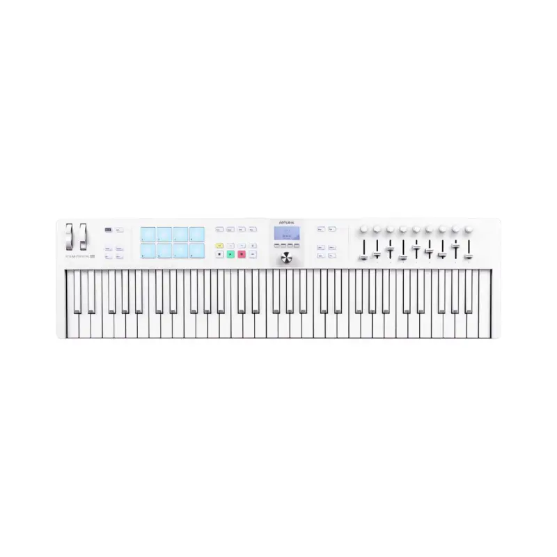 Arturia KeyLab Essential mk3 61-key Keyboard Controller - Alpine White
