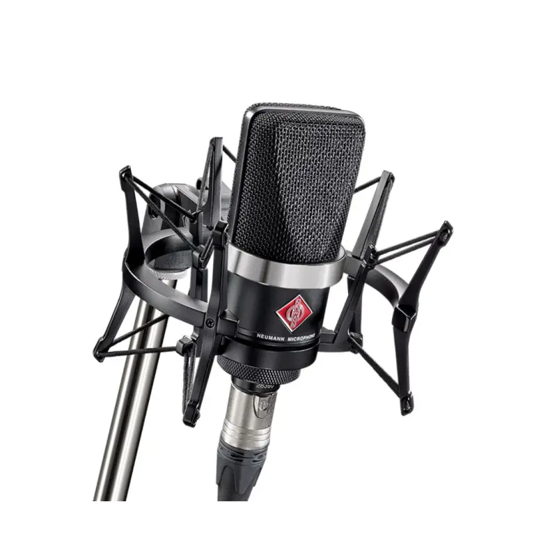Neumann TLM 102 BK Studio Set Condenser Microphone (Black)