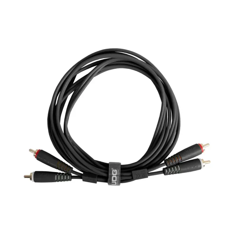 UDG Ultimate Audio Cable Set RCA - RCA Black 3m - U97003BL