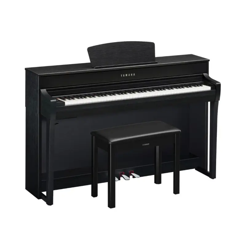 Yamaha Clavinova CLP-735 B Digital Piano With Bench - Black