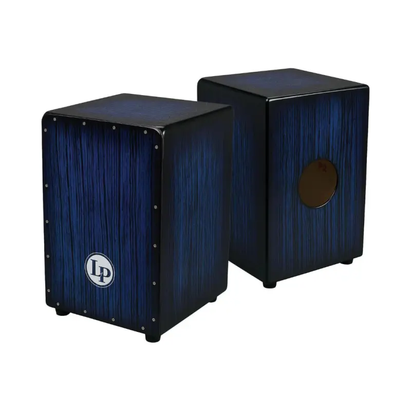 LP Aspire Accents Cajon Blue Burst Streak Finish - LPA1332-BBS - Image 2