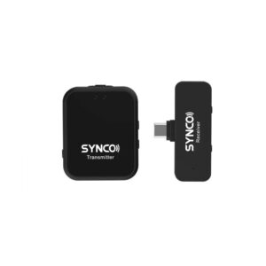 SYNCO G1T BK Wireless Lavalier Microphone for Android - Black