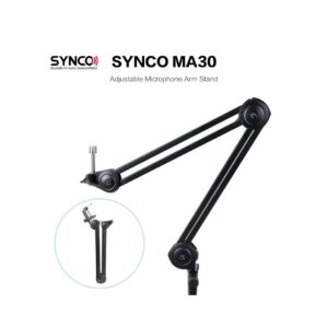 Synco MA30 BK Adjustable Microphone Arm Stand - Black