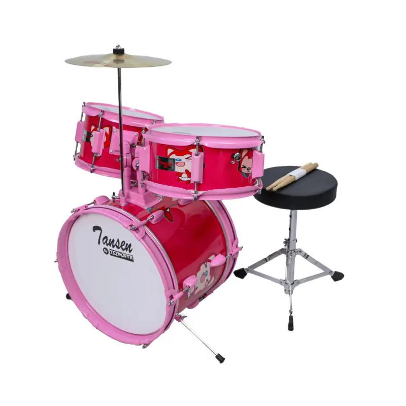 Tovaste J1043 Junior Drum Kit With Throne & Cymbal (W/O Snare) - Image 2