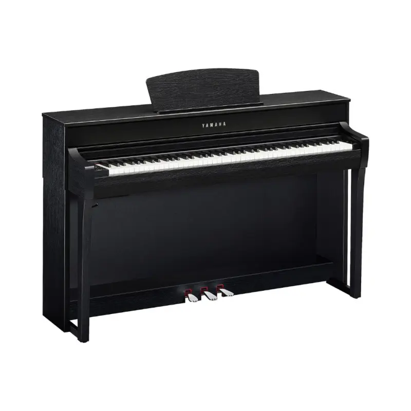 Yamaha Clavinova CLP-735 B Digital Piano With Bench - Black - Image 2