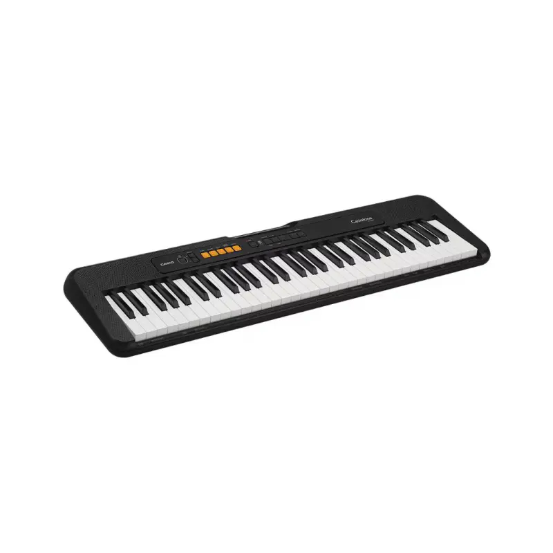 Casio CT-S100 61-Key Portable Keyboard (No Adapter) - Black - Image 2