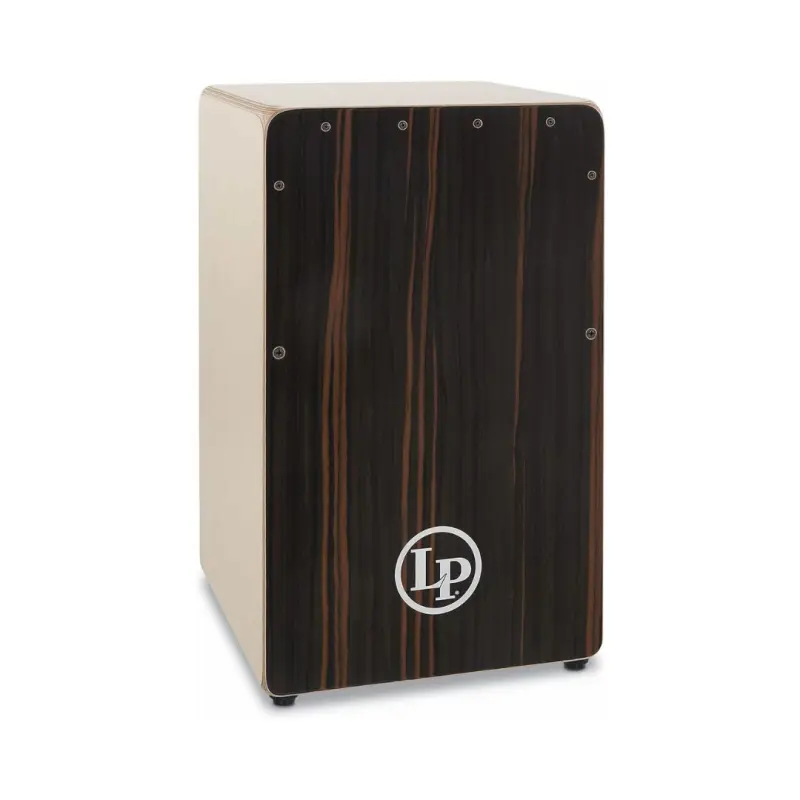 LP Woodshop Cajon With Rare Ebony Artply Soundboard - LP1491RE
