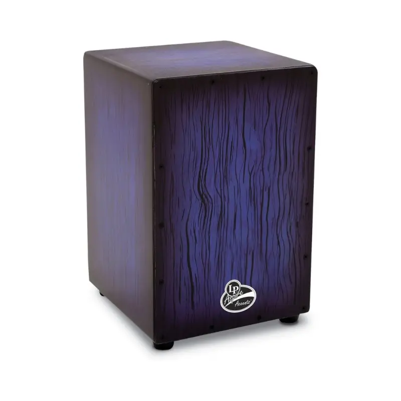 LP Aspire Accents Cajon Blue Burst Streak Finish - LPA1332-BBS