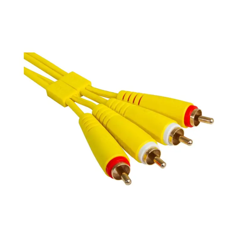 UDG Ultimate Audio Cable Set RCA - RCA Yellow 1.5m - U97001YL - Image 3