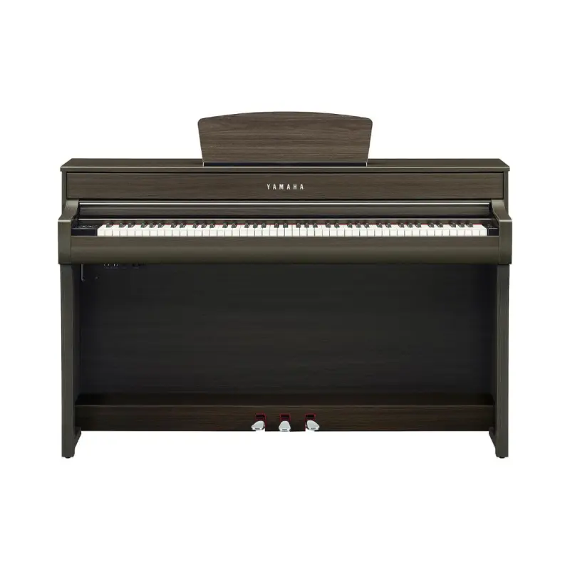 Yamaha Clavinova CLP-735 DW Digital Piano With Bench - Dark Walnut - Image 3