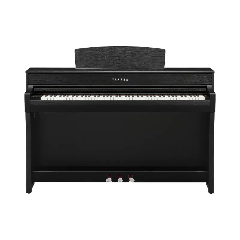 Yamaha Clavinova CLP-745 B Digital Upright Piano With Bench - Black - Image 3