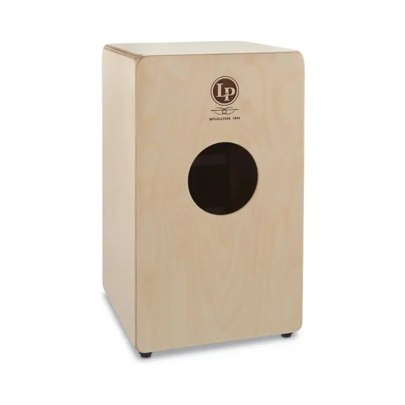 LP Woodshop Cajon With Red Blur Artply Soundboard - LP1491RB - Image 2