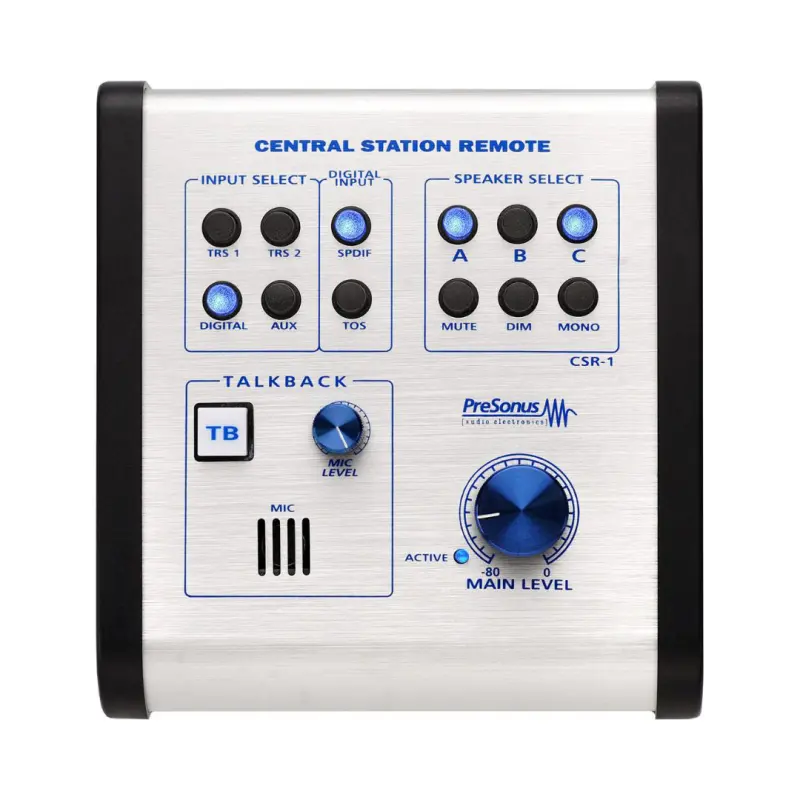 PreSonus Central Station PLUS Monitoring Controller with Remote - Image 4