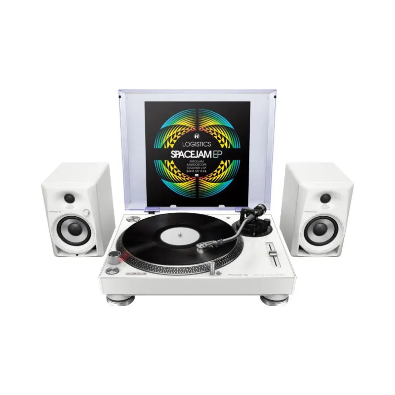 Pioneer DJ DM-40 21W 4" Desktop Monitor System (White) - Image 4