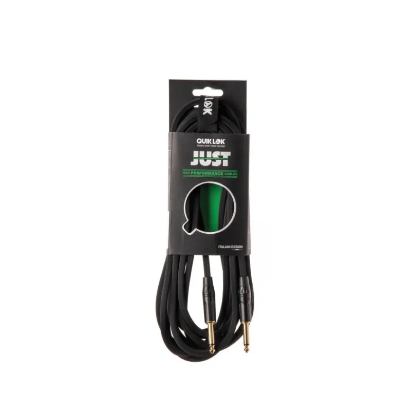 QUIKLOK JUST JJ 3 Jack/Mono 3M Cable - Black - Image 5
