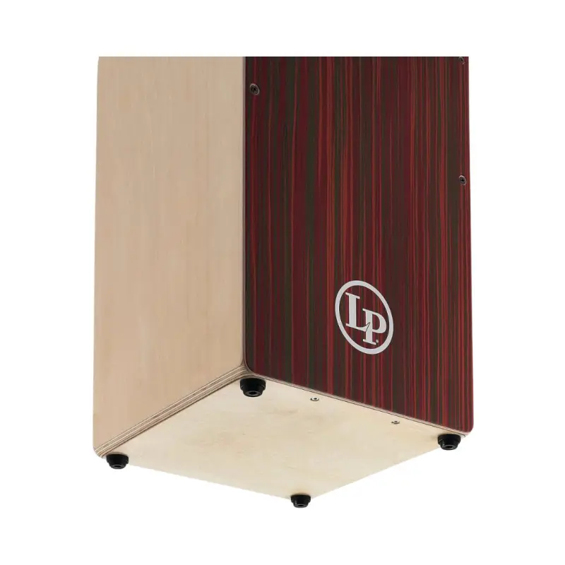 LP Woodshop Cajon With Red Blur Artply Soundboard - LP1491RB - Image 7