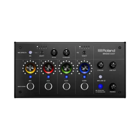 Roland BRIDGE CAST Dual Bus Gaming Mixer - Black
