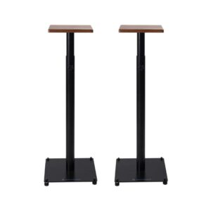 Wavebone Grand Gemini Studio Monitor Stand - Wood Top