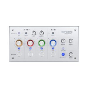 Roland BRIDGE CAST Dual Bus Gaming Mixer - White