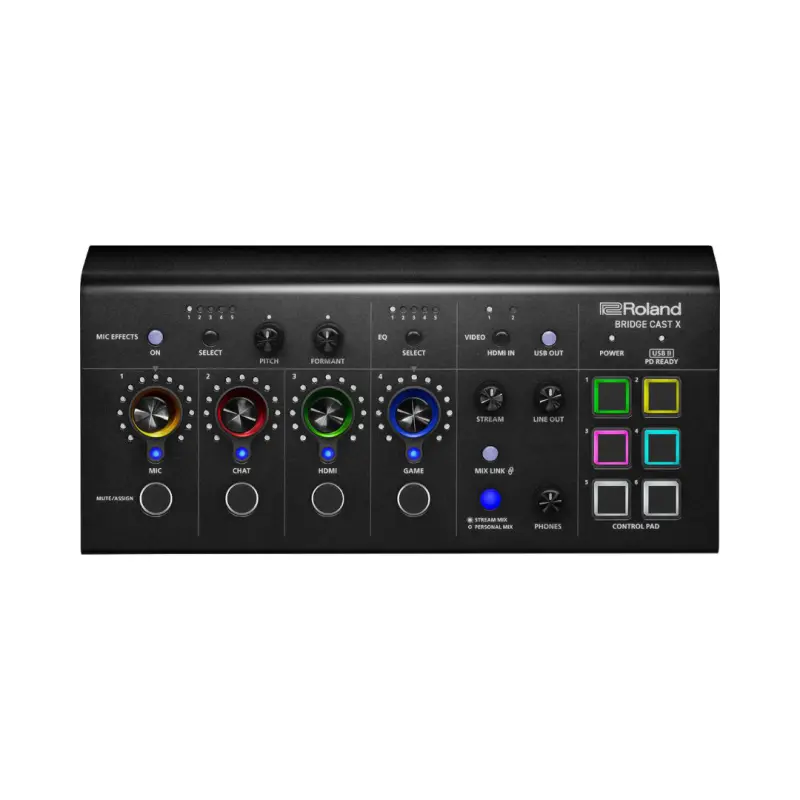 Roland BRIDGE CAST X Dual Bus Streaming Mixer