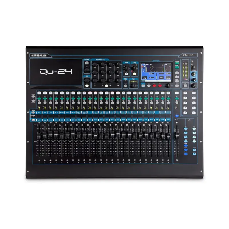 Allen & Heath Qu-24 30-In/24-Out Digital Mixer