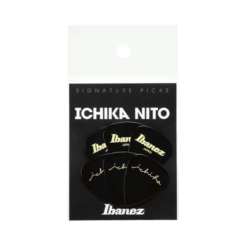 Ibanez P1000ICHI-BK Ichika Nito Signature Guitar Pick 6PCS/SET