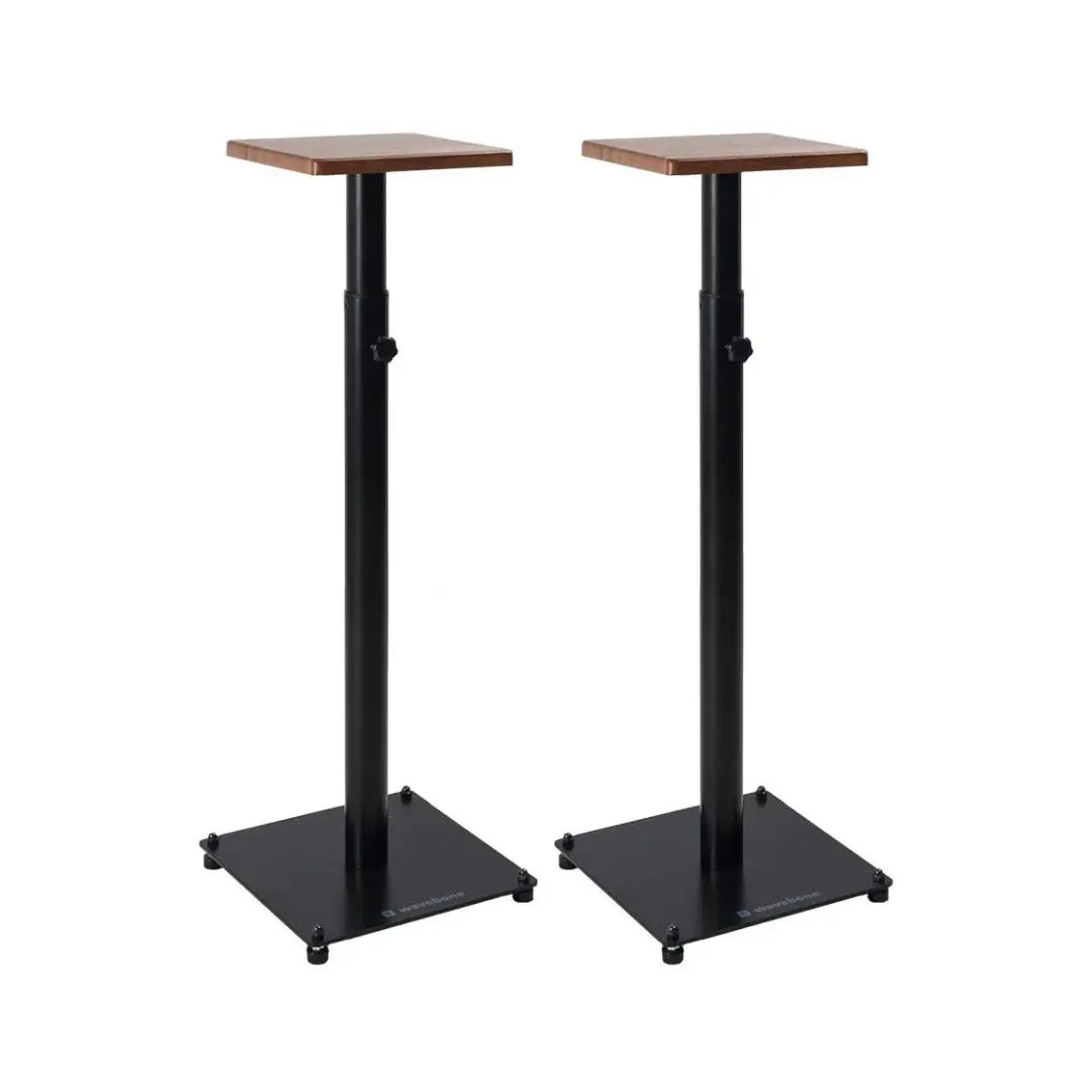 Wavebone Grand Gemini Studio Monitor Stand - Wood Top - Image 2