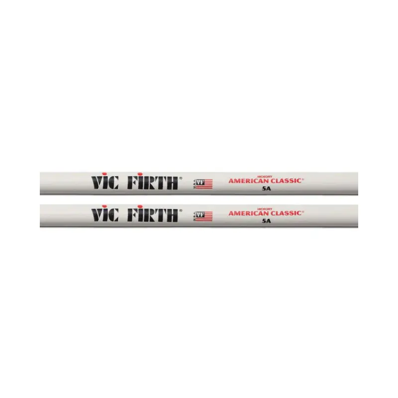 Vic Firth American Classic® 5A Drum Sticks (White Finish) - Image 2