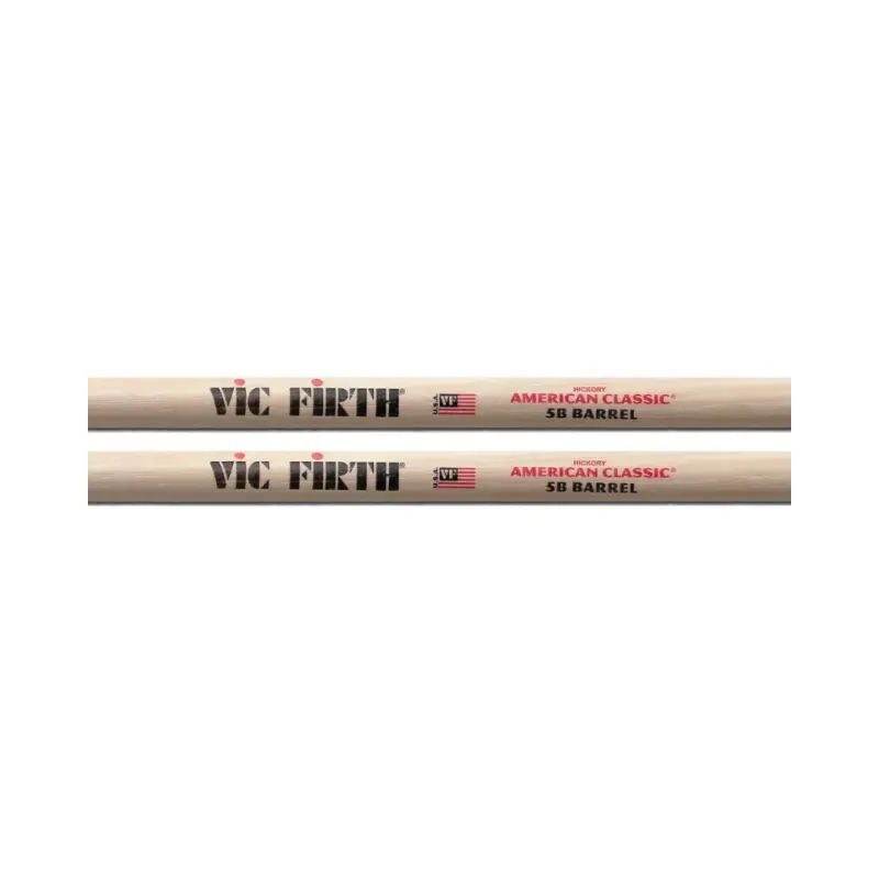 Vic Firth American Classic® 5B With Barrel Tip Drum Sticks - Image 2