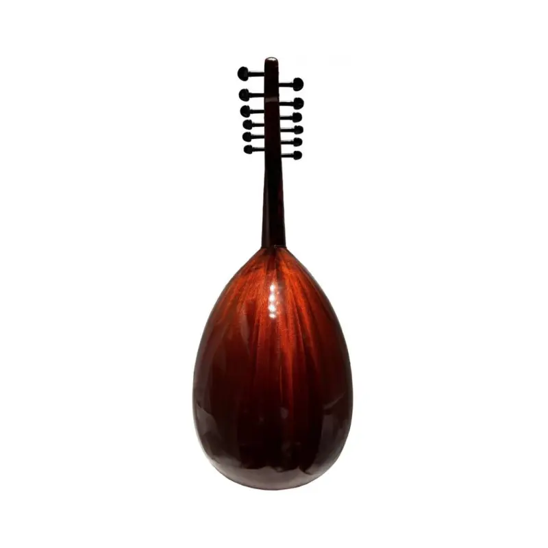 Bahraini 0003 12-String Arabic Oud - (Natural) - Image 2