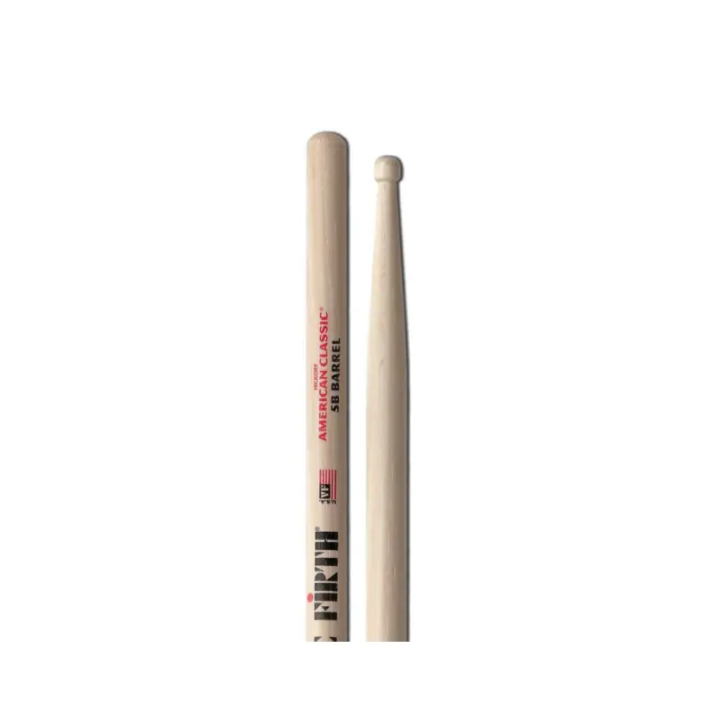 Vic Firth American Classic® 5B With Barrel Tip Drum Sticks - Image 3