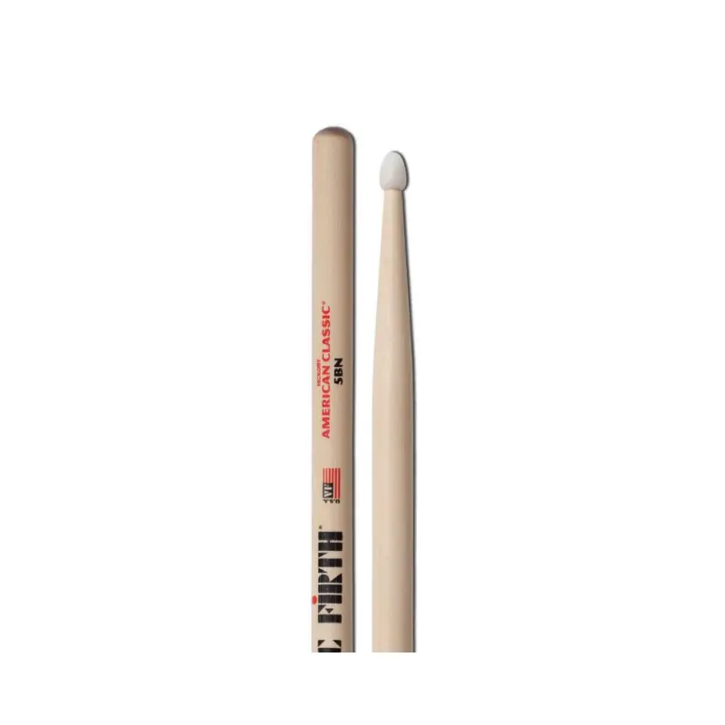Vic Firth American Classic® 5BN Nylon Tip Drum Sticks - Image 3
