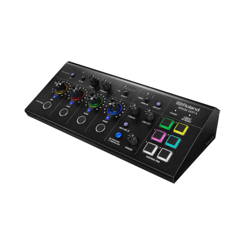 Roland BRIDGE CAST X Dual Bus Streaming Mixer - Image 4