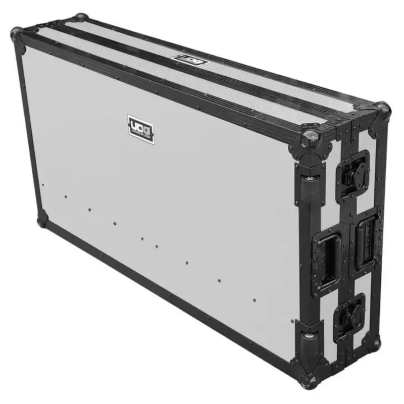 UDG U91072WH Ultimate Flight Case Portable Z-Style DJ Table White Plus (Wheels) - Image 4