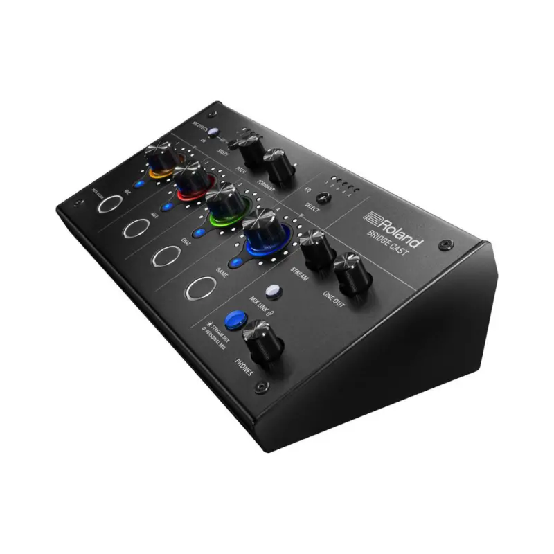 Roland BRIDGE CAST Dual Bus Gaming Mixer - Black - Image 6