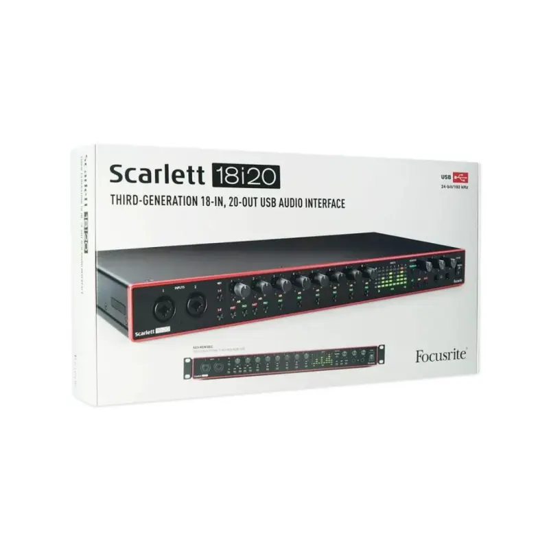 Focusrite Scarlett 18i20 3rd Gen USB-C Audio/MIDI Interface - Image 7