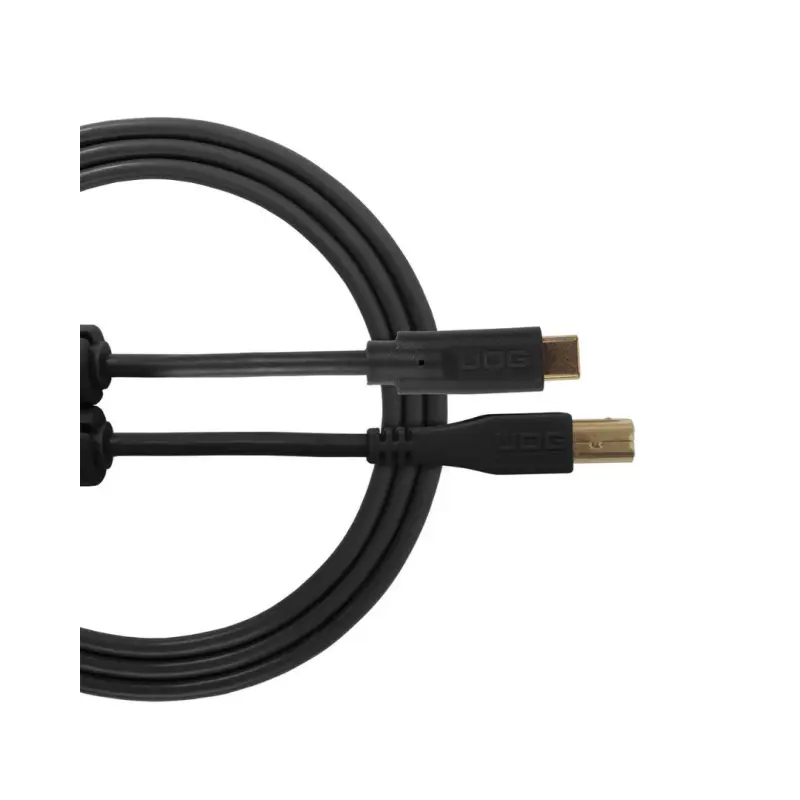 UDG Ultimate USB 2.0 C-B Straight 1.5M Audio Cable - U96001BL